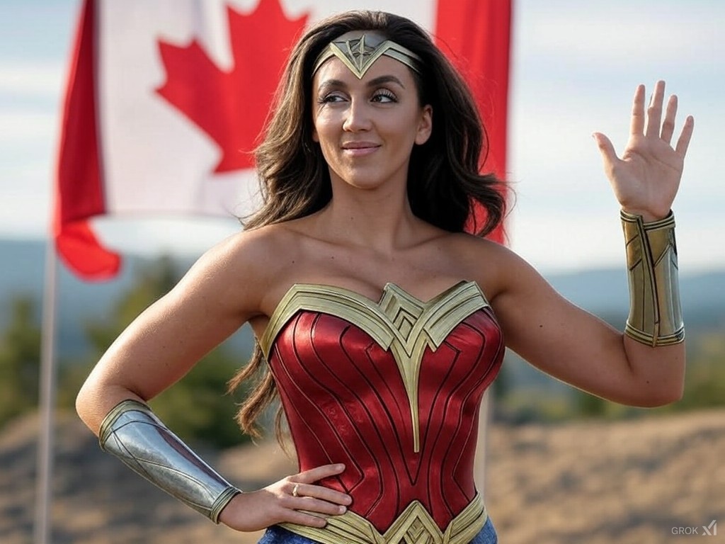 BrutusMaximusX's tweet photo. Just saying !
Is no Wonder Woman at the moment
and as Chelsea Green already an American Icon
#SmackDown #DCU #WonderWoman #MsAmerica https://t.co/Jahl5YK8Zd