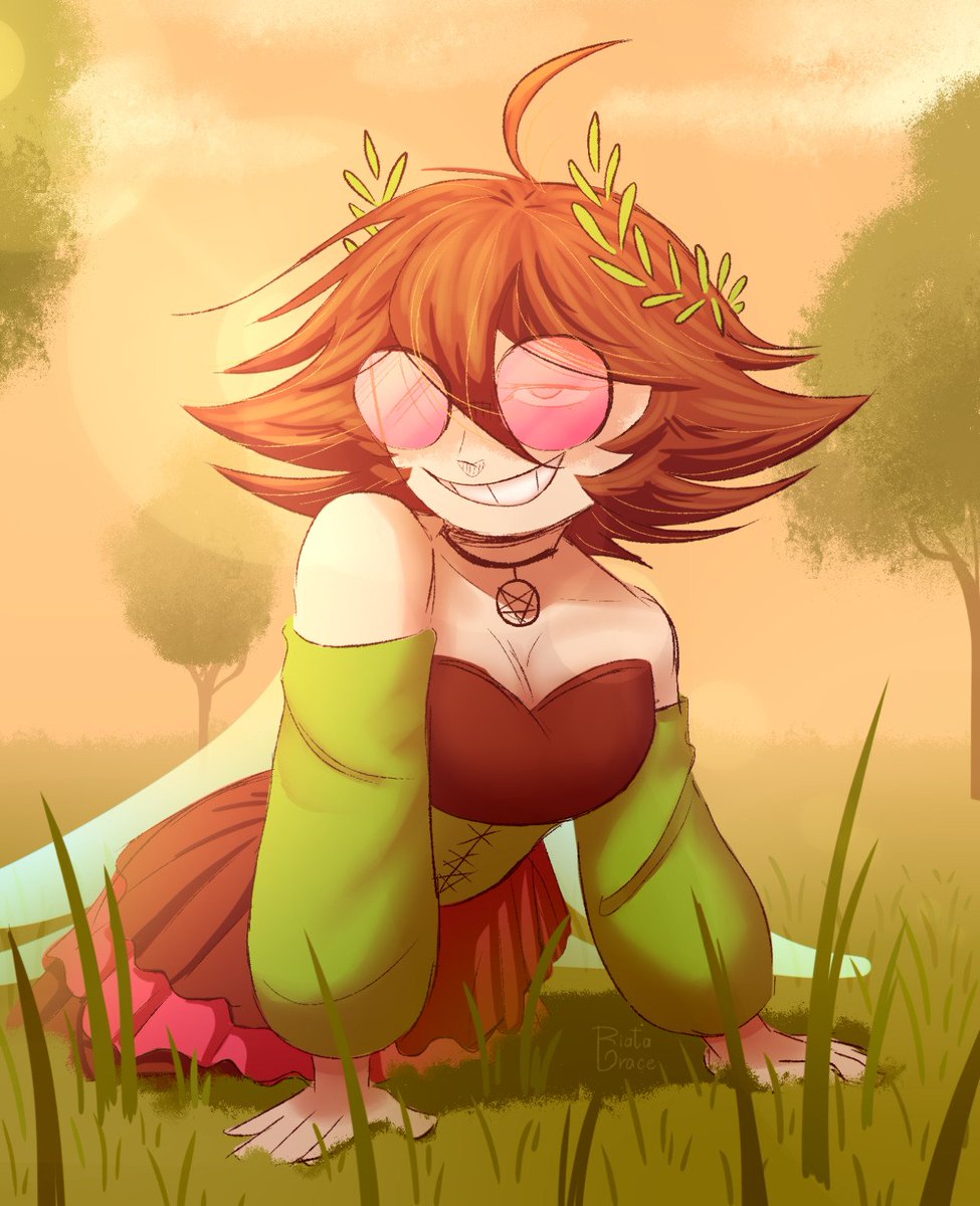 RiataGrace's tweet image. havin fun drawing myself playing minecraft origins :D

#whattowrite #flowerfairy #myart