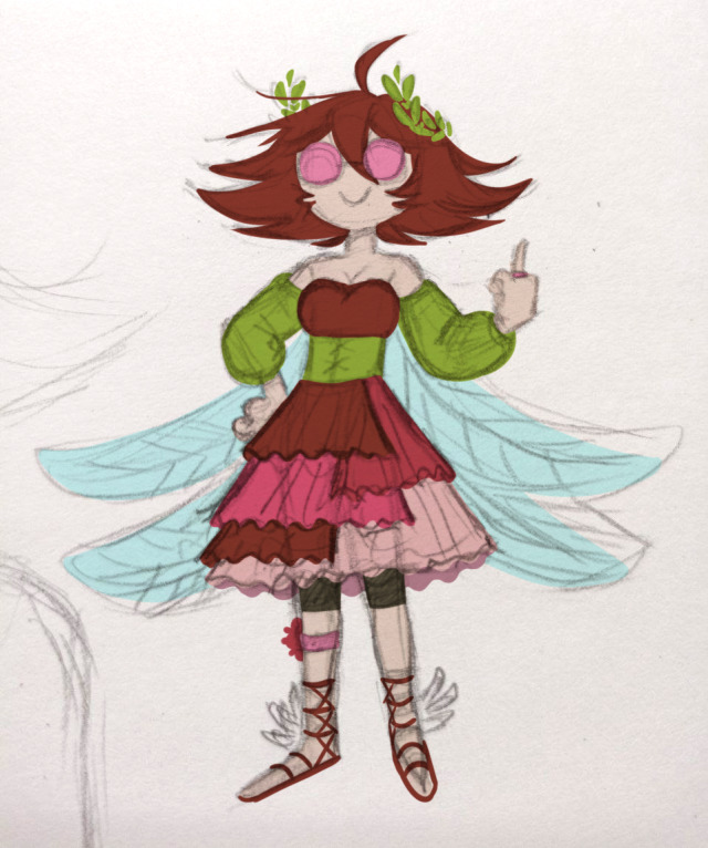 RiataGrace's tweet image. havin fun drawing myself playing minecraft origins :D

#whattowrite #flowerfairy #myart