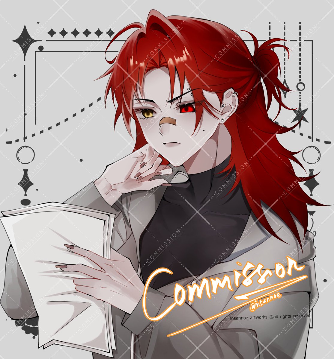 Cell shade commission #VGenComm