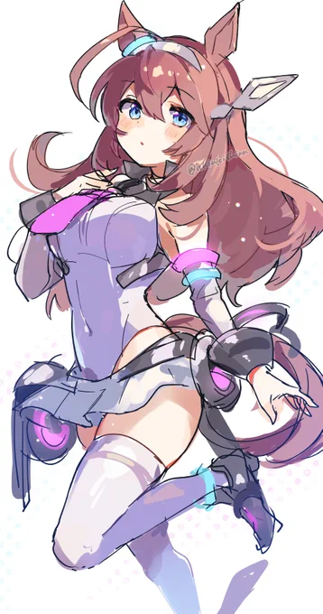 ミホノブルボン(再掲)#ウマ娘 