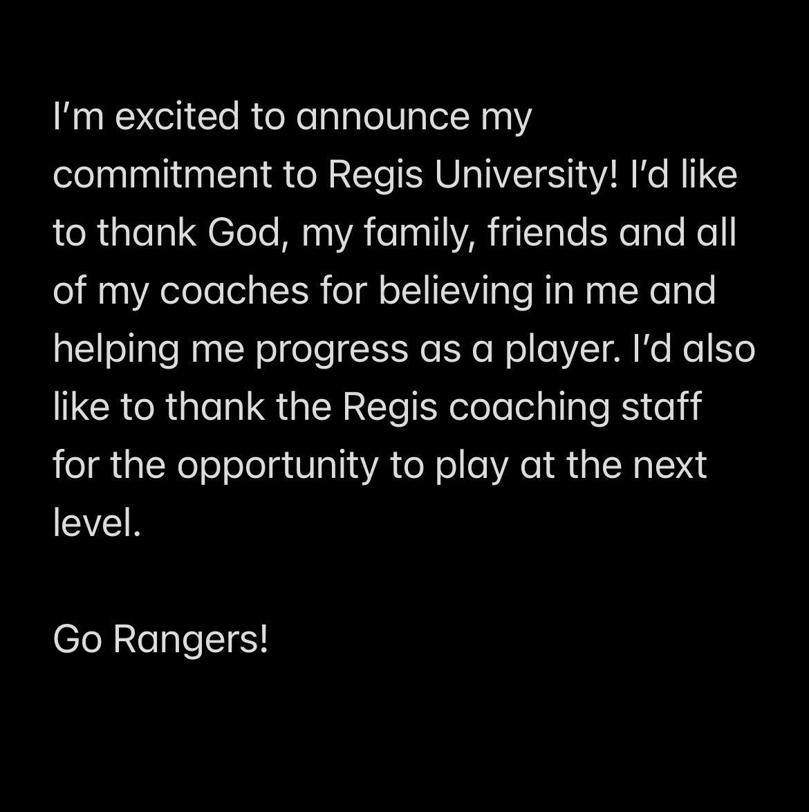 Grant Belcher (@grant_belcher8) on Twitter photo Committed! โ๏ธ
#ShovelBoys #RangerUp
<a href="/coeliteathletic/">Elite Athletic Training & Consulting</a> <a href="/PatJolley/">Pat Jolley</a> <a href="/mattlautz1/">Matt Lautz</a> <a href="/RegisUBaseball/">Regis University Baseball</a> <a href="/RVHSBSB/">Ralston Valley HS Baseball</a> Committed! โ๏ธ
#ShovelBoys #RangerUp
<a href="/coeliteathletic/">Elite Athletic Training & Consulting</a> <a href="/PatJolley/">Pat Jolley</a> <a href="/mattlautz1/">Matt Lautz</a> <a href="/RegisUBaseball/">Regis University Baseball</a> <a href="/RVHSBSB/">Ralston Valley HS Baseball</a>