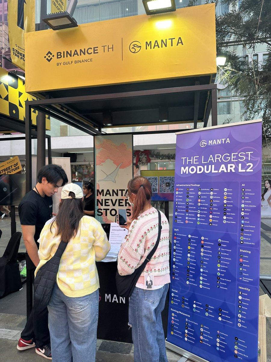 #BinanceTHSoFxManta