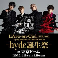 LIVE NOW___ ◢◤L'Arc-en-Ciel LIVE 2025 hyde BIRTHDAY CELEBRATION ◢◤ よりABEMA PPV ONLINE LIVEにて生配信されます。

🔗生中継🇯🇵➤ bit.ly/l-arc-en-ciel-…

#LArcenCiel

#ラルク

#hydeBIRTHDAY

#ハイ誕祭2025