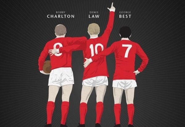 61 years ago today was a momentous day in his history of Manchester United

For this is the day when Bobby Charlton, Denis Law &amp; George Best were selected together for the first time &amp; all 3 were on the scoresheet

1️⃣ West Brom
4️⃣ Manchester United

Charlton ⚽️
Best ⚽️
Law ⚽️⚽️