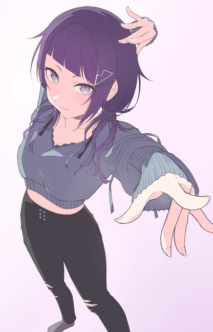 摩美々を描きました 
