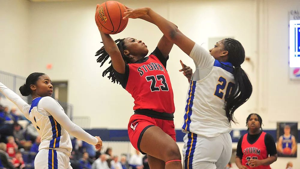 Calajia Mason and Tyah White combined for 40 points Friday night as Hopkins Central's girls defeated Caldwell County in 7th District action.

yoursportsedge.com/2025/01/18/mas…