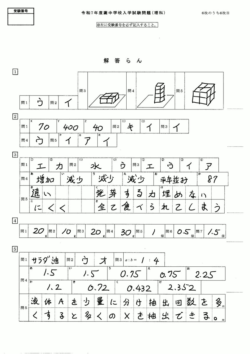 中学受験のrestart on X: 