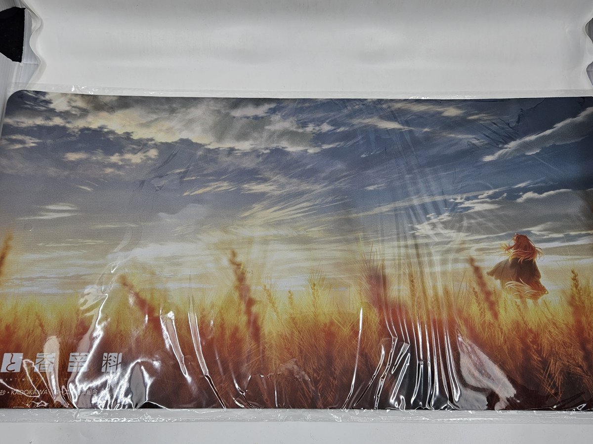 【상품 입고 안내】 늑대와 향신료 상품이 입고 되었습니다. - 티저 비주얼 데스크 매트 - 비주얼 아크릴 플레이트 호로 2종 - SNS풍 아크릴 키홀더...