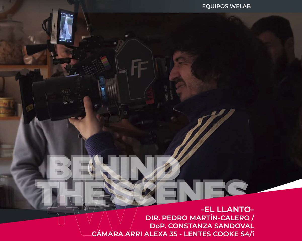welabplus's tweet photo. "El llanto", rodada con #equiposWelab.
Producida por @CABALLOfilms 🐴
Dirigida por Pedro Martín-Calero 🎬
Dirección de fotografía de Constanza Sandoval 🎥
Rodado con Alexa 35 de @ARRIChannel y lentes S4/i de @cookeoptics 📹
#welab #welabplus #rodajesWelab #ElLlanto https://t.co/KpZZhcRRHg