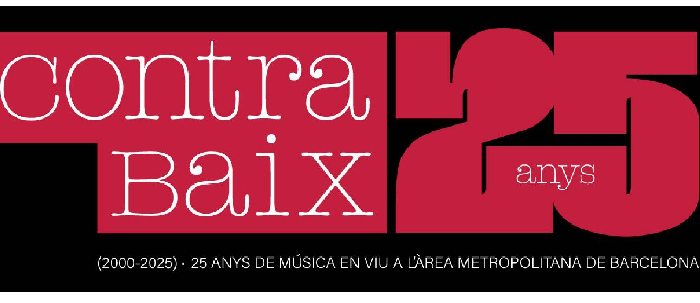 El ciclo ContraBaix celebra sus 25 años con una programación que lleva al escenario una fusión de talentos locales e internacionales
👉 bcnmagazine.com/b/3RF
Se promociona el jazz, el soul y otros estilos musicales afines y de calidad en el territorio catalán. <a href="/ajsantfeliu/">Ajuntament de Sant Feliu de Llobregat</a>
