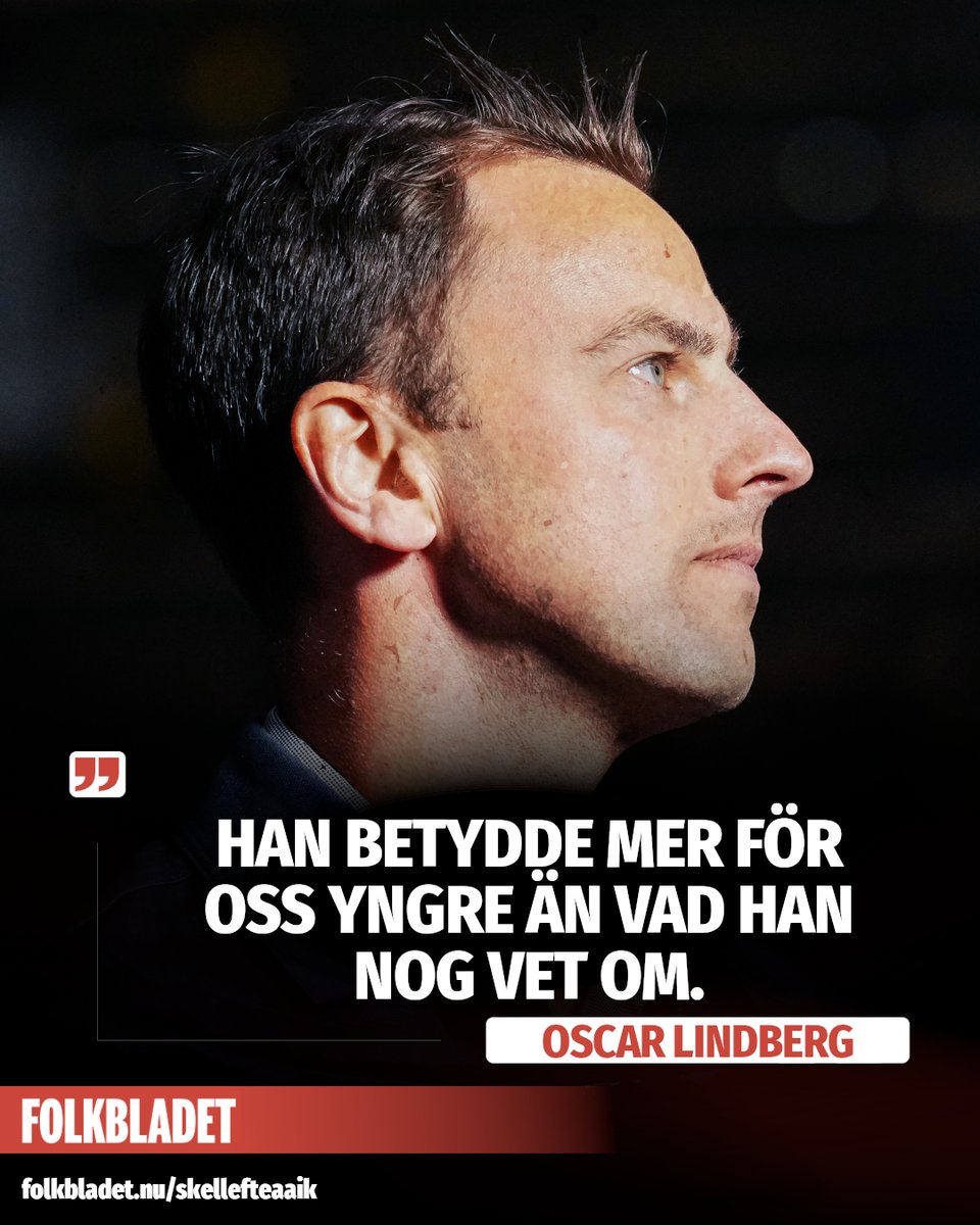 Joakim Lindström satte en ny standard på hockeyn i Skellefteå. Han väckte gulddrömmen i bygden – och överträffade sedan alla högt ställda förväntningar. 

I dag ska klubbens största spelare genom alla tider få den hyllning han förtjänar.

folkbladet.nu/2025-01-18/hyl…

#skeaik