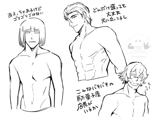 平 藍 浦 筋肉のイメージ 