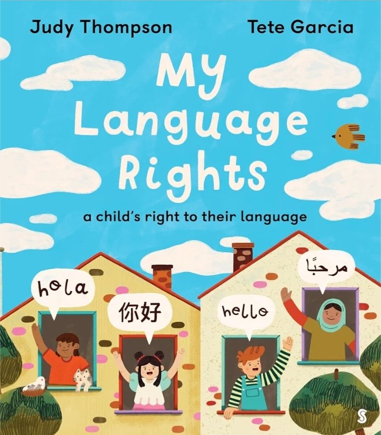 Judy Thompson 🦋 (@_judy_thompson) on Twitter photo I'm so excited to share my debut picture book with you. My Language Rights was written to help children understand what languages are and what they do for us, how they hold our culture, collective memories & contribute to our identities.
Scribble <a href="/scribepub/">Scribe Publications</a> 
Illos by Tete Garcia I'm so excited to share my debut picture book with you. My Language Rights was written to help children understand what languages are and what they do for us, how they hold our culture, collective memories & contribute to our identities.
Scribble <a href="/scribepub/">Scribe Publications</a> 
Illos by Tete Garcia