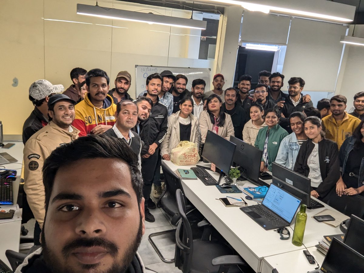 CodesTomorrow's tweet photo. π Celebrating the birthday of our calm & sweet Janak Kumarπ
A day full of laughter & cherished moments because "Life is about moments that become memories." π
Wishing you endless happiness & success, JanakπΌπ
@KWebbuddy
#HappyBirthday #OfficeCelebration #CreatingJoy https://t.co/8epKJMq3A9