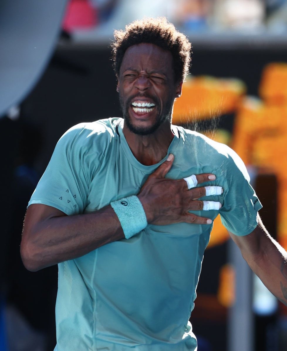 💥 MONFILS A BATTU FRITZ 💥

Il est en fusion. À 38 ans, Gaël Monfils s'offre une 8ème victoire d'affilée en sortant le N°4 mondial 3-6 7-5 7-6 6-4 pour se qualifier en 1/8 de finale de l'Open d'Australie !

1ère victoire face à un Top 5 en Grand Chelem depuis 2008 😲