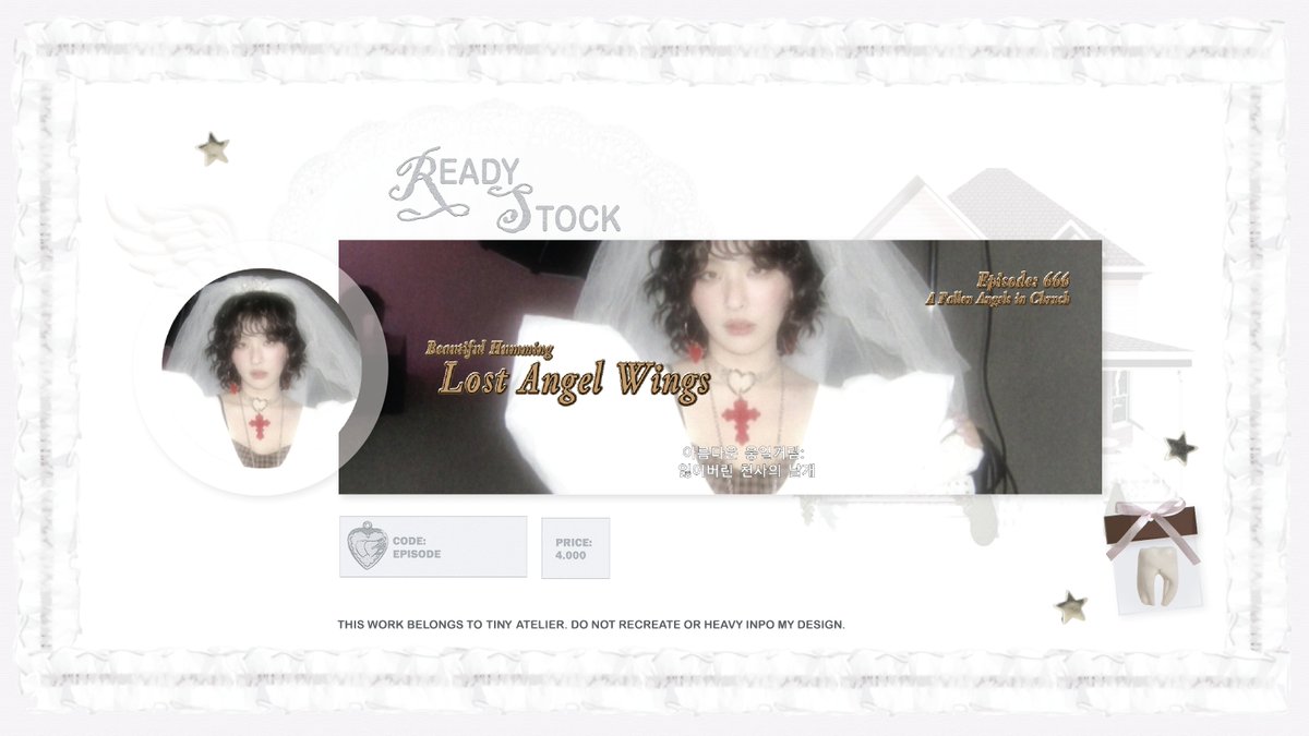 ᅠᅠ  
help  rt,  thank   you  ♡
layout  rs  /  ready  stock  seulgi,  bisa  di  take  langsung  sekarang jugaa.  mention  after  dm  yaah!  𓊆🪦𓊇 　𓏴𓏴

ⓘ price  Rp.4.000
ⓘ free  retext  &amp;  tambah  text  di  ava
ⓘ only  get  ava  png 

#zonauang  #zonaba 
ᅠᅠ