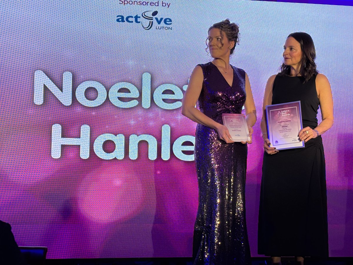Bedfordshire PCC (@bedspcc) on Twitter photo There were many amazing and well deserved winners at the 15th <a href="/love_luton/">Love Luton</a> Awards yesterday evening including <a href="/HanleyNoelette/">Noelette Hanley</a> of <a href="/IrishinLuton/">Luton Irish Forum</a> It was a privilege and pleasure to share the celebrations. Congratulations to all winners and nominees. There were many amazing and well deserved winners at the 15th <a href="/love_luton/">Love Luton</a> Awards yesterday evening including <a href="/HanleyNoelette/">Noelette Hanley</a> of <a href="/IrishinLuton/">Luton Irish Forum</a> It was a privilege and pleasure to share the celebrations. Congratulations to all winners and nominees.