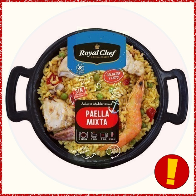 Veiligheidswaarschuwing Vomar: Royal Chef Paella Mixta moet koel bewaard worden, maar dat staat niet vermeld.
Lees de details op productwaarschuwing.nl/2025/01/belang…