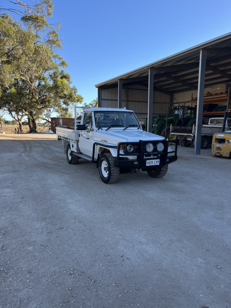 HoggWade's tweet photo. 2025 marks 27 years for me and this old girl wish I still looked this good. Hope it’s covered in mud from here on in 🤘 https://t.co/eGAtkdKYND