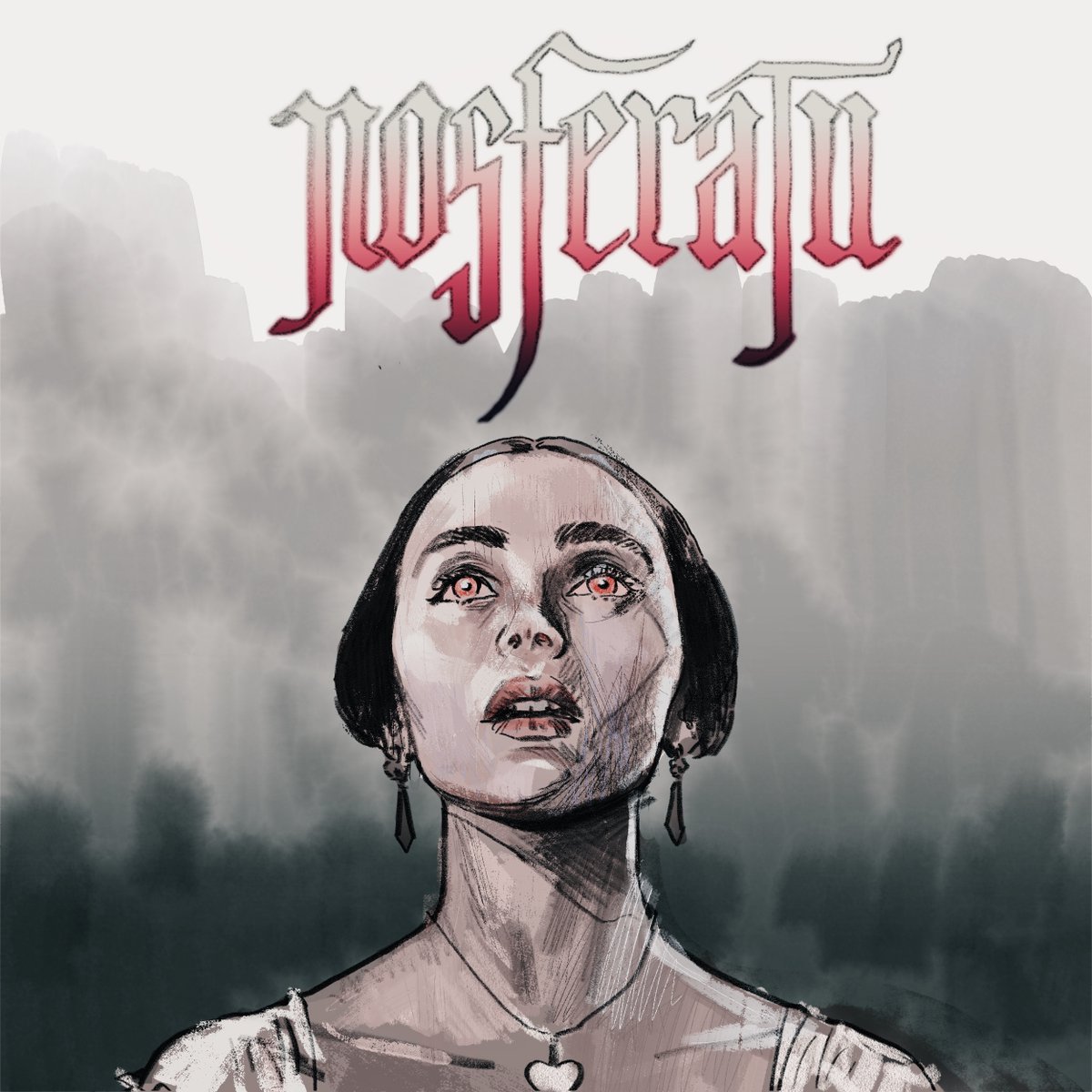 aadisalman's tweet photo. Nosferatu fanart https://t.co/HwYdGqkVNz