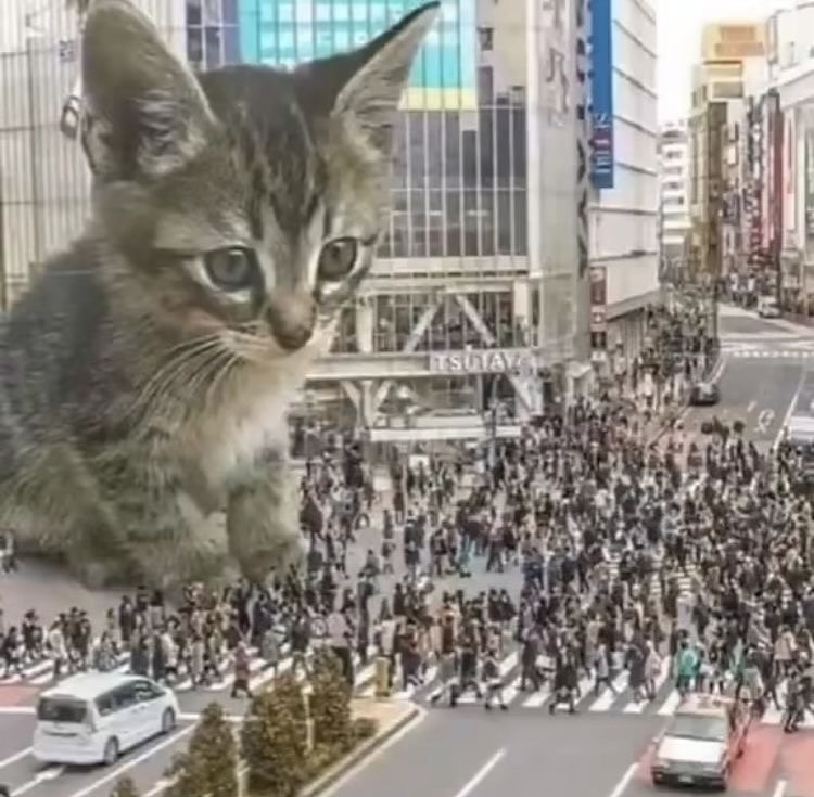 Catsillyness's tweet photo. Being tall and shy in public https://t.co/YpfwWM5Ptt