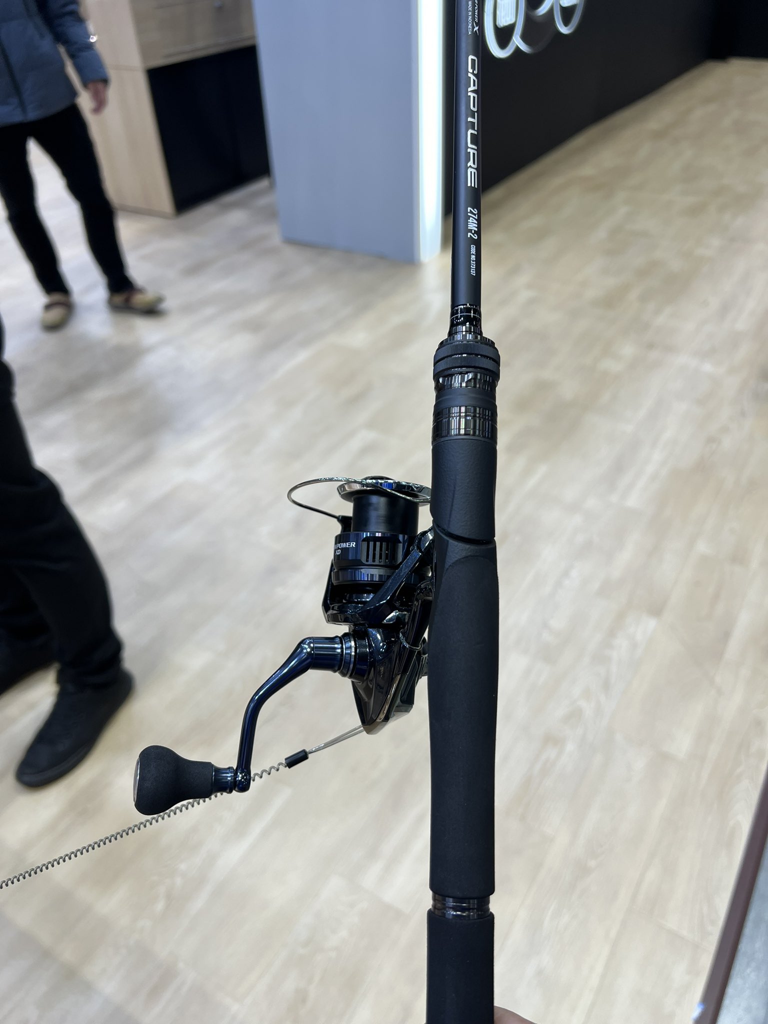 キャプチャー 274M-2 バスロッド シマノ バスロッド 25キャプチャー 274M-2(スピニング・2ピース) 274M