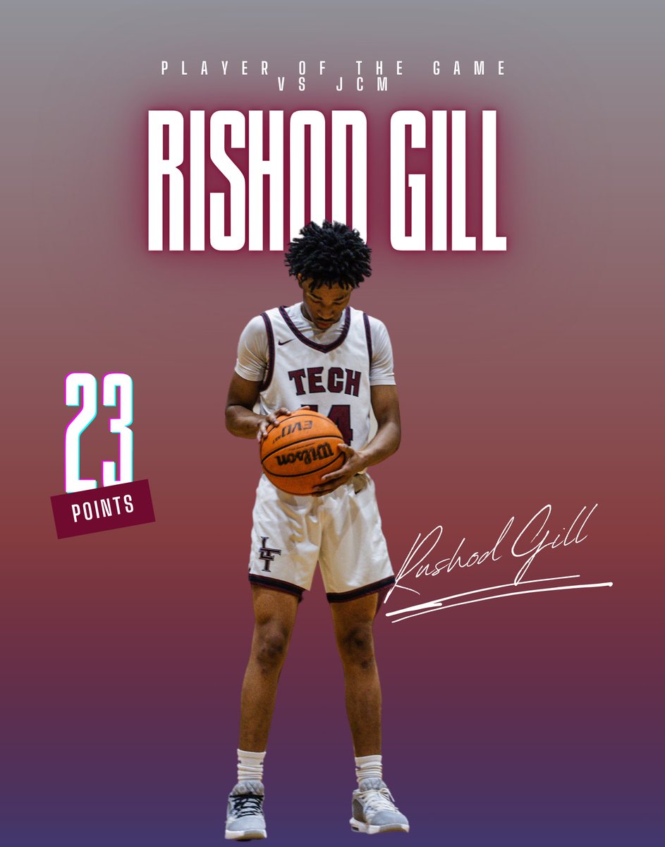 JmcssA's tweet image. @LTMHSCrusaders 
Our Men’s Player of the Game vs JCM 
#TechPride