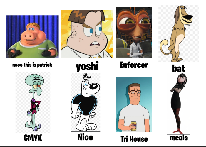 HOOPS PLAYERS AS CARTOON CHARACTERS (PART 1)