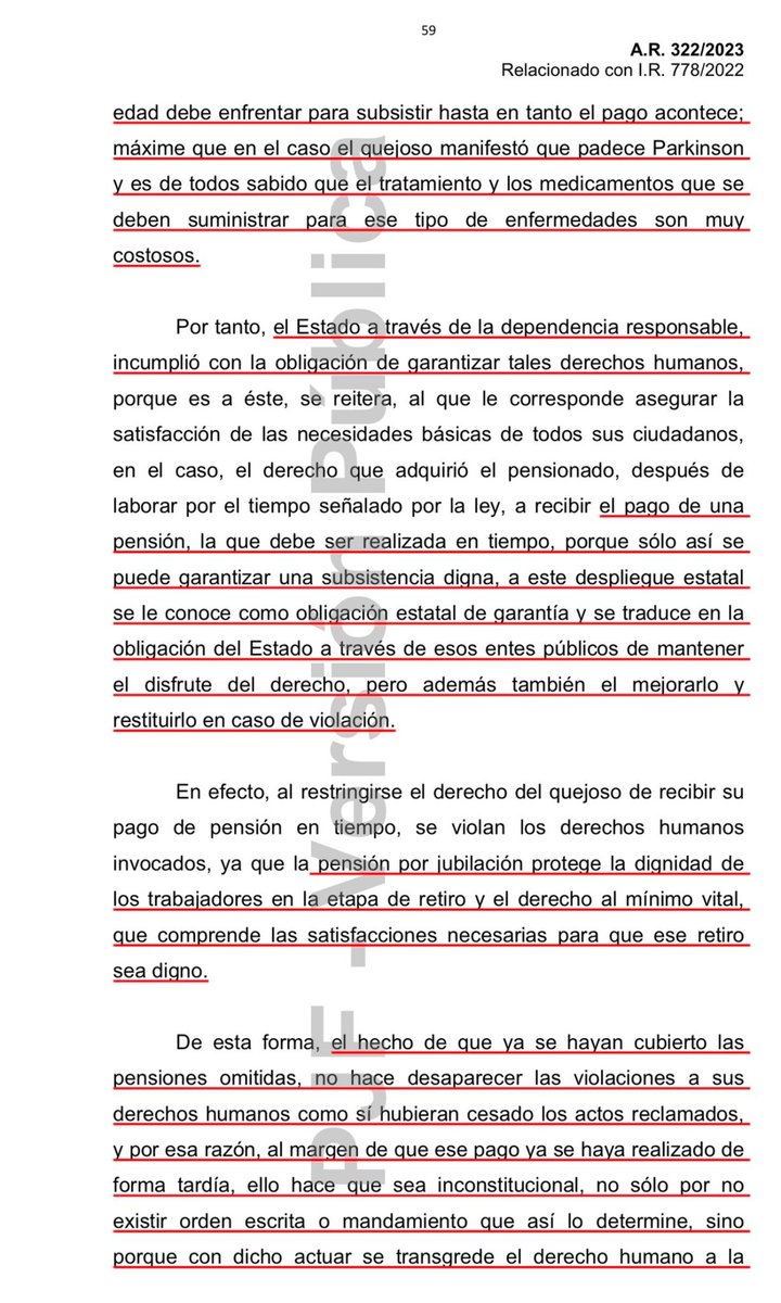 JoseMarioMX's tweet photo. 📢🧑‍⚖️ ¿Qué harías si el  @Tu_IMSS te quita tu pensión? Una adulta mayor con Parkinson vio cómo el IMSS le canceló su pensión, dejándola sin recursos para sobrevivir. Sin otra opción, inició un juicio para recuperar lo que por derecho le pertenece.

🔸 Durante el proceso, el IMSS reactivó los pagos, pero el Tribunal determinó que el daño ya estaba hecho: la suspensión vulneró sus derechos a la dignidad humana y al mínimo vital. Porque una pensión no es un favor, es un derecho esencial para vivir con dignidad.

🔸 ¿Por qué importa? El caso estableció que el IMSS no puede suspender, retrasar o retener pensiones bajo ninguna circunstancia. El Tribunal dejó claro que el Estado debe garantizar el pago oportuno y continuo.