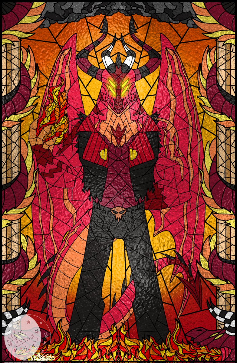 MorgannaEvenst4's tweet image. Welcome to the ring of Wrath. Please be careful you don't get burned!
#HelluvaBossFanart 
#Satan
#Wrath