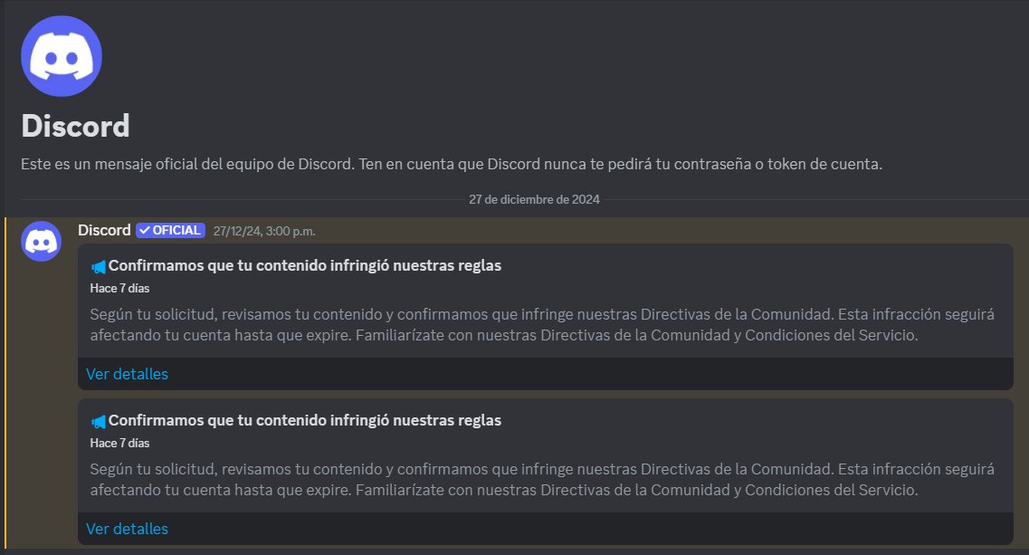 CanieRailfans's tweet photo. @discord
@discord_support
Hey, i recovered my hacked account, then when i started a DM with someone that i know, discord decided to warn my account for "spam", even though it wasn't even intentional, also I followed rules all times. This is my ticket: 51684111 https://t.co/n3ELUdonE5