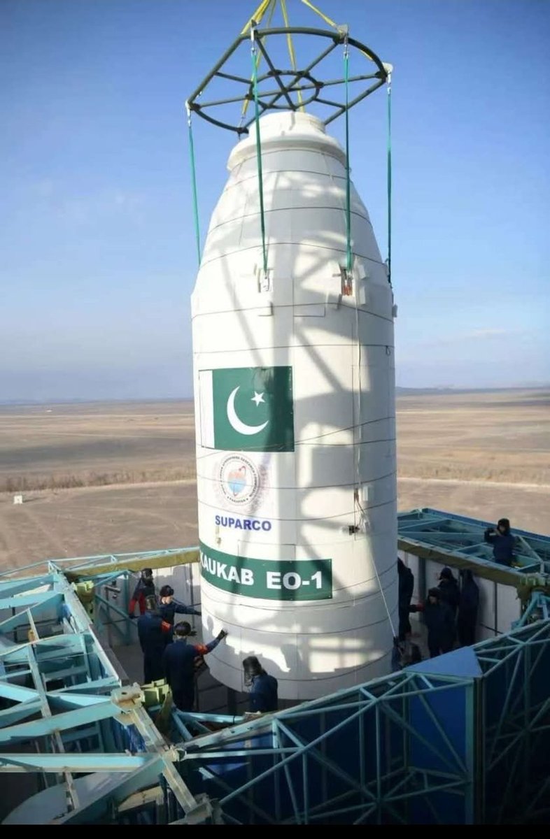 AmbassadorSadiq's tweet photo. Pakistan launches its first indigenous Electro-Optical (EO-1) satellite from the Jiuquan Satellite Launch Center.
From predicting crop yields to tracking urban growth, #EO1 is a leap forward in 🇵🇰 journey towards progress in space science and technology.
Congratulations to our scientists for their dedication and a great team effort.