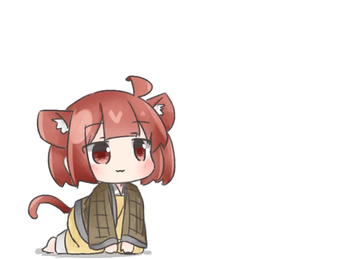 描くことないと猫になる 