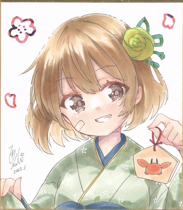 ミニ色紙② 