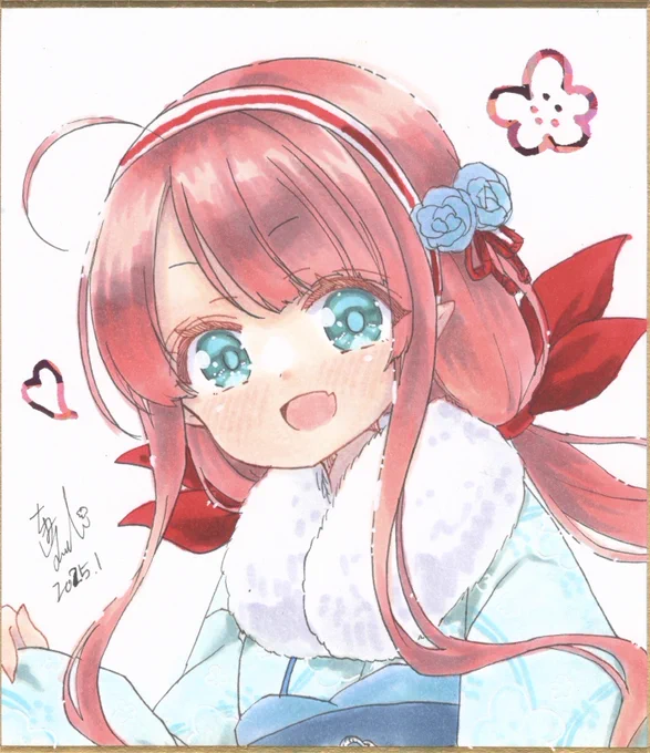 ミニ色紙② 
