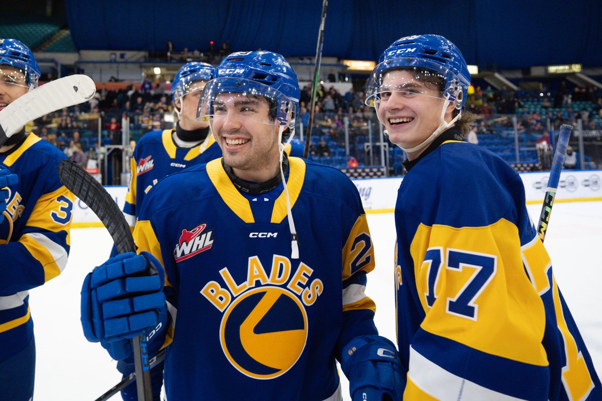 BladesHockey's tweet image. Goodnight, #BladeCity 🔋