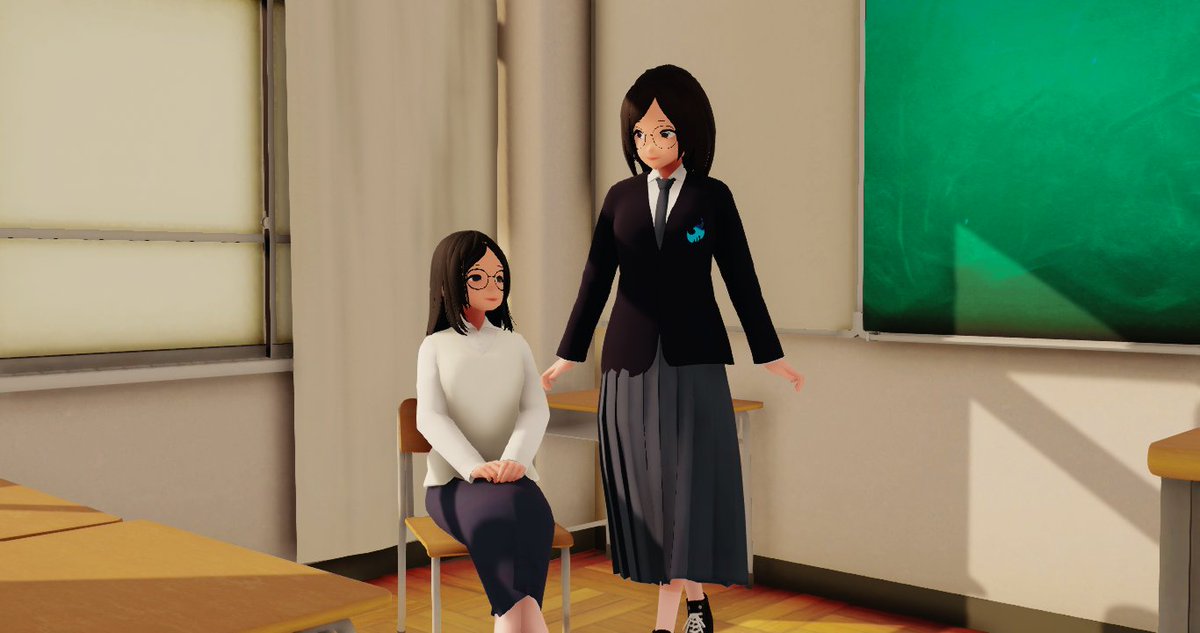 ayasyamayu's tweet photo. Who could you really be?
Featuring virtual version of @Hanasa_Cos
Stage from 1koi2mmd
#彩沙まゆ #DailyAya #HanaxMayu #VRoid #MikuMikuDance #ceweksekolahan #anaksekolahan https://t.co/PGkNGmWNOC