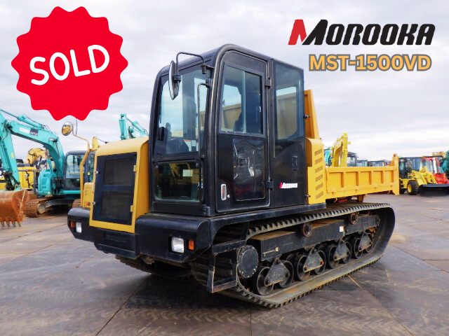 𝐒𝐎𝐋𝐃!
This MOROOKA MST-1500VD Crawler Dump is sold and headed to Ireland 🇮🇪  
Thank you for making your first purchase with JSKK Japan. We're so glad that you found what you were looking for✨
For more equipment deals like this, visit our website!
jskk-japan.com/stocklist/