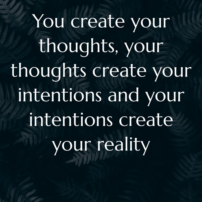 AngelDrives's tweet photo. You create your thoughts, your thoughts create your intentions and your intentions create your reality https://t.co/XVmF622iQ7