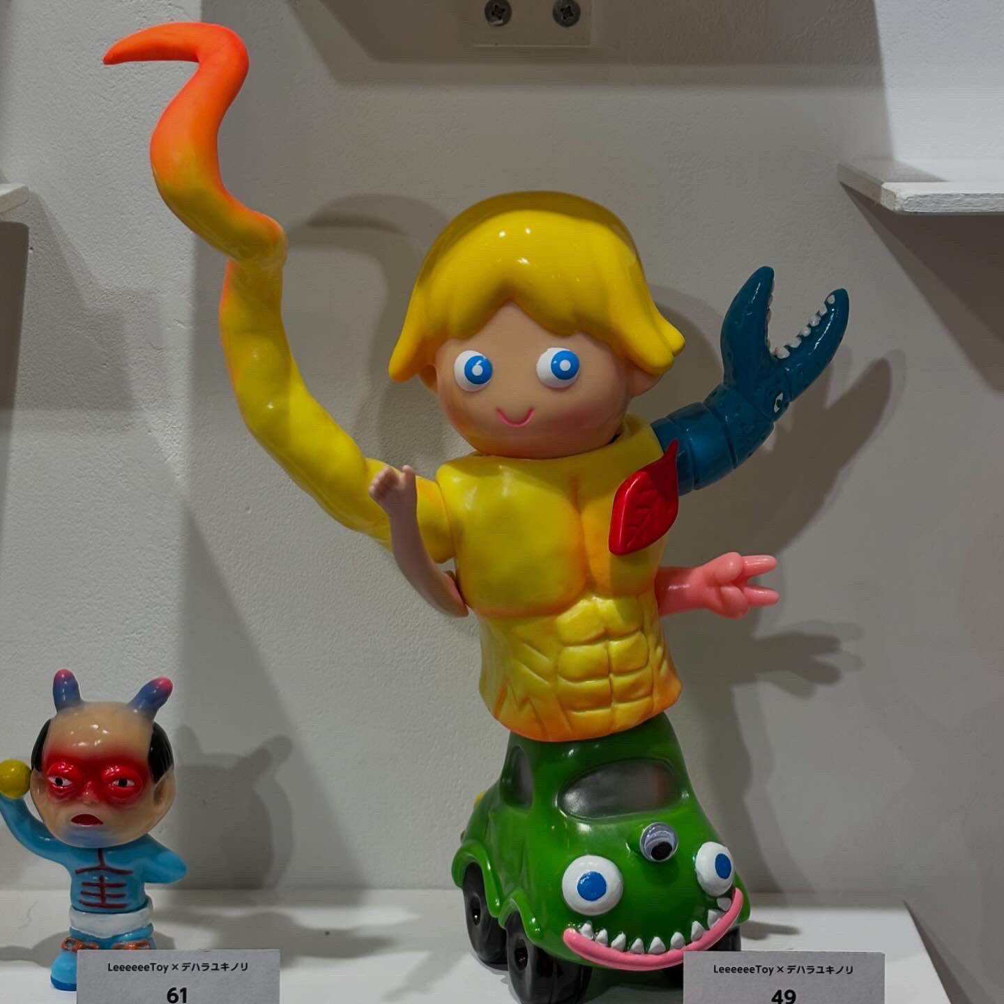 デハラユキノリ × LEEEEEE TOY 混沌 ソフビ世界の無秩序状態ソフビ デハラユキノリ × LEEEEEE TOY 混沌 ソフビ世界の無秩序状態