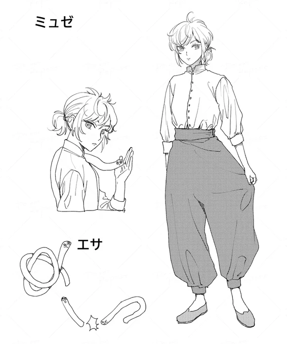 九州コミティアに間に合いたいキャラデザ 