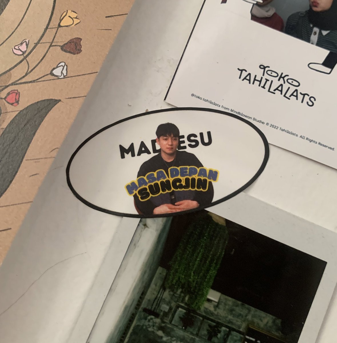 madesu spt stiker fribis yg aku bikin oktober kmrn, akan cetak lg pas encore nanteeeeh