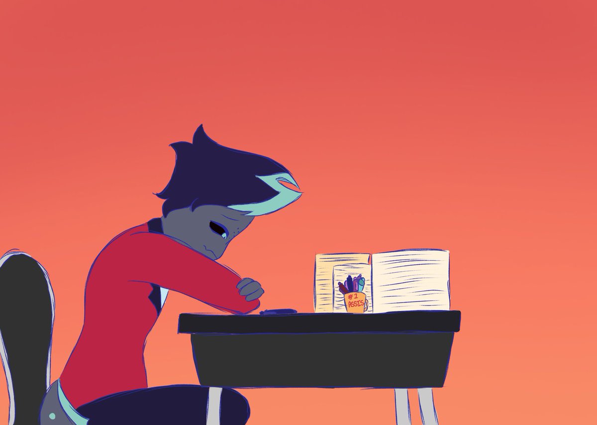 6M4Y6D4Y6's tweet photo. I was bored and didn’t feel like drawing so I colored this kinda old sketch I had, originally it was meant for #assistantweek2025 but I didn’t finish it in time, but still loved the sketch and wanted to post it https://t.co/5RWVlP6kRj