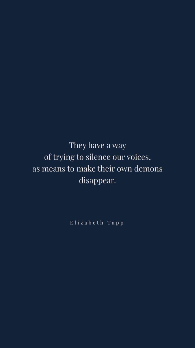 “As means to make their own demons disappear”

-Elizabeth Tapp #Poetry #PoetryCommunity #PoetryQuotes #writersOfX #SpilledInk #WritingCommunity #AmWriting #PoetsCorner