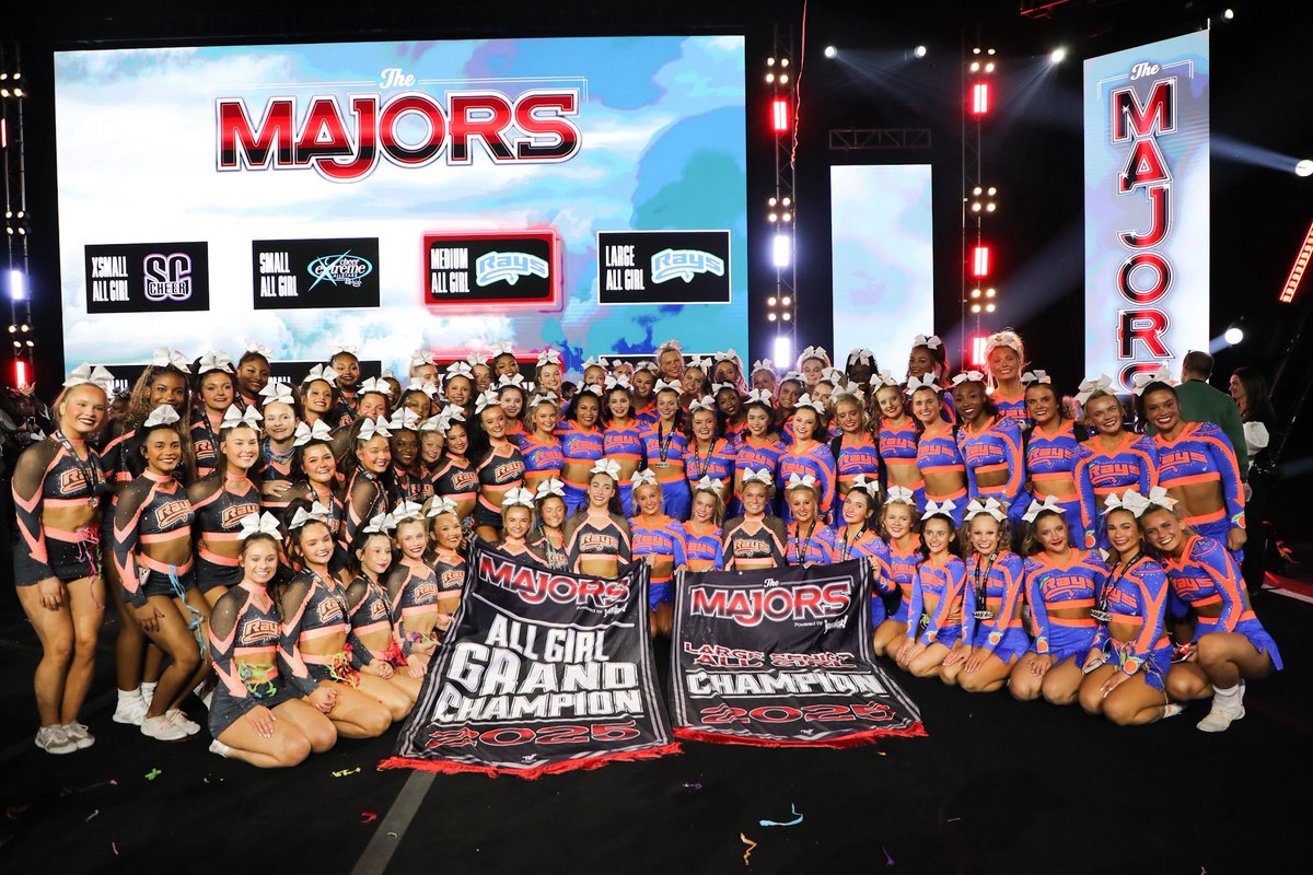 LetsGoRays's tweet photo. 2025 MAJORS CHAMPS!! https://t.co/LTYCowVPCO