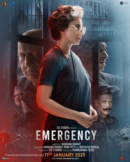 TeraMeraReview's tweet photo. #Emergency =2025

I liked this movie overall but Kangana surprised me once again with her acting, the dialogues of the movie are fire, some scenes of the movie will stay in your memories… https://t.co/jkLaGCVlZH