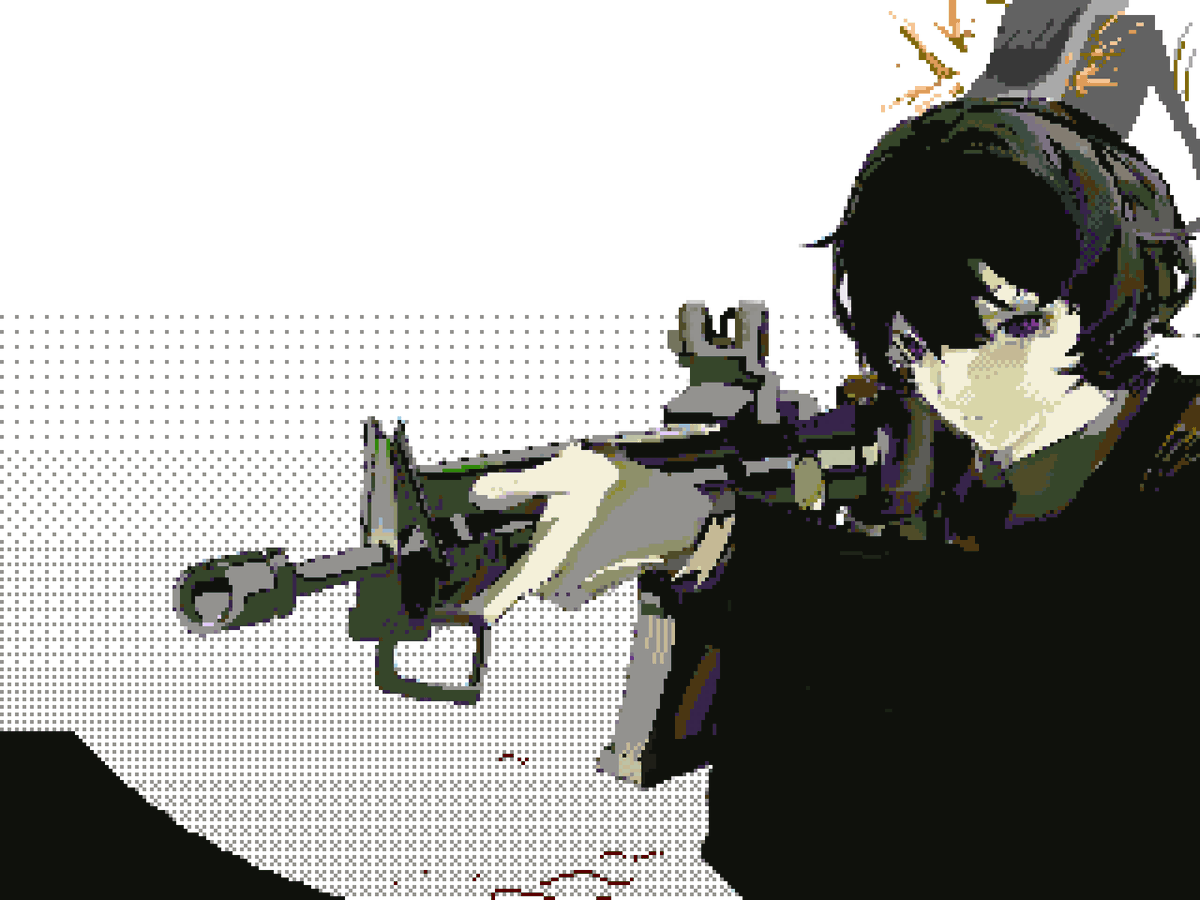 0urole's tweet photo. #ゆめ2っき #yume2kki #ynfg sniper-san https://t.co/kpCz69vRco