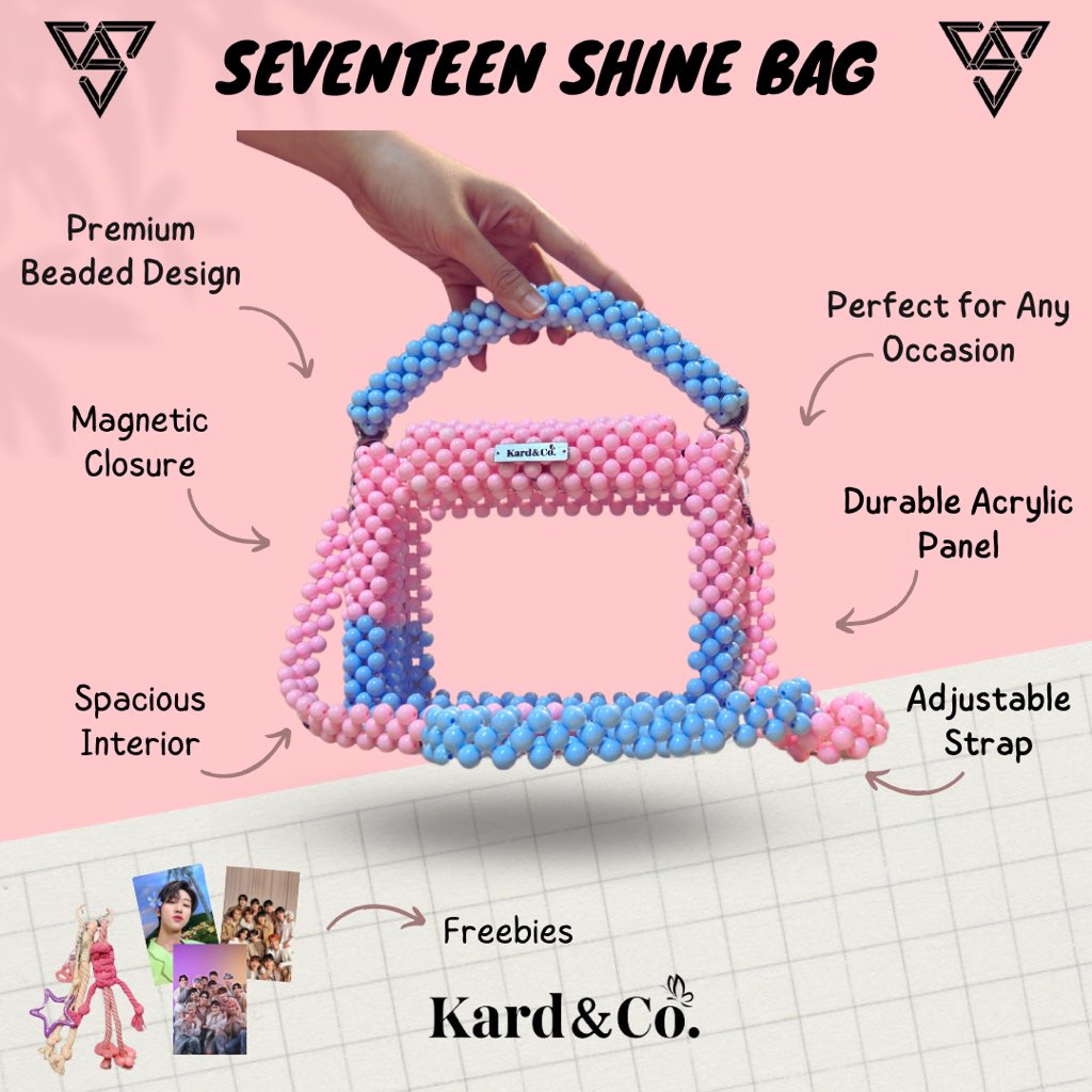 Kardnco's tweet photo. 🌸Transparan Concert Bag 🌸
✨LIMITED STOCK!! Only 10pcs✨

👜 Dimensi:
Panjang: 22.5cm x Lebar: 10cm x Tinggi: 17.5cm
🎁 FREEBIES :
☑️ 2 Photocard (Unofficial)
☑️ BagCharm

📦 Pengiriman melalui toko oren 🍊
https://t.co/bbLMNXxylL
#SEVENTEEN_RIGHT_HERE_IN_JAKARTA 
#CARAT_ZONE https://t.co/A4Y3ivzHpq