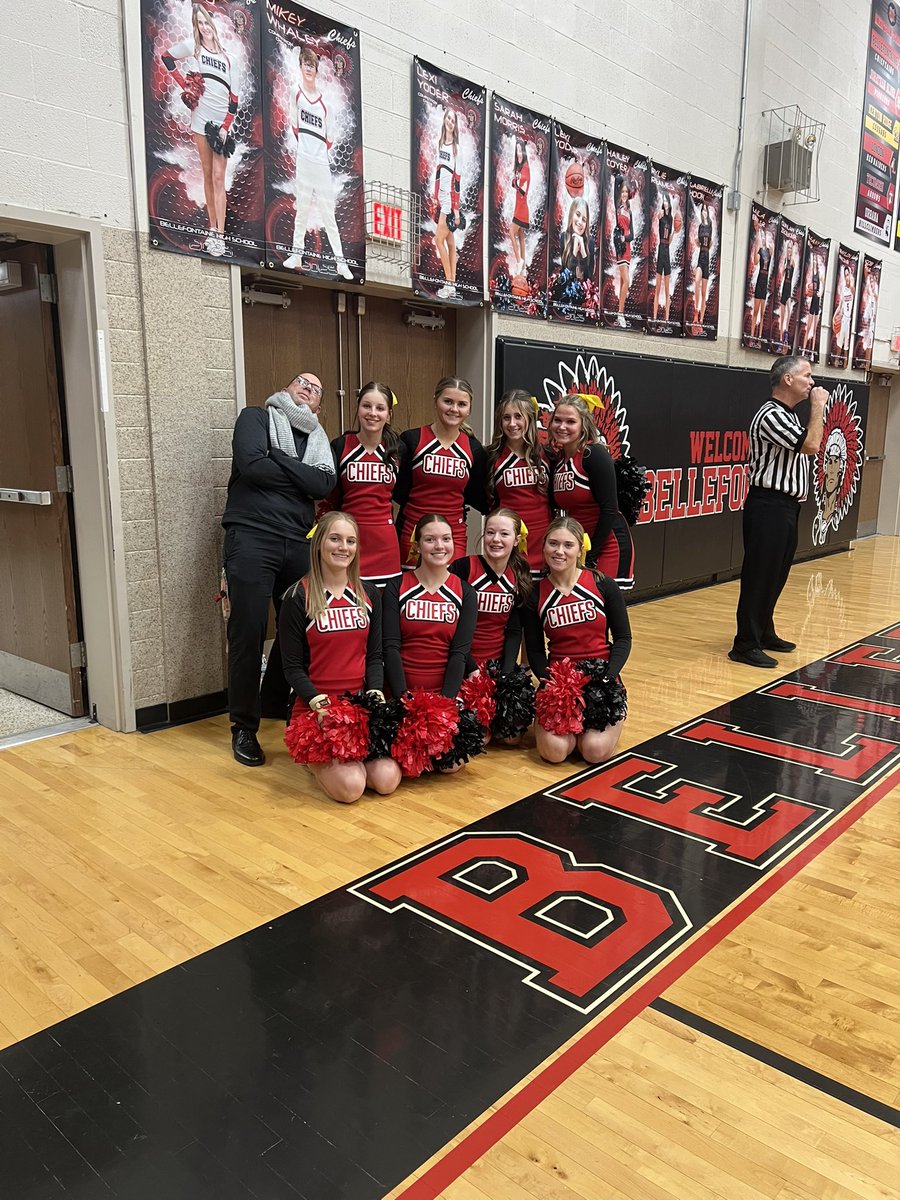 BHSChiefsCheer's tweet photo. We’re back!!!! Sorry we have been so M.I.A lately. Here is a little dump to catch you up on all we’ve been up to in the New Year.  Part 1 https://t.co/Ypt0uYoHfF